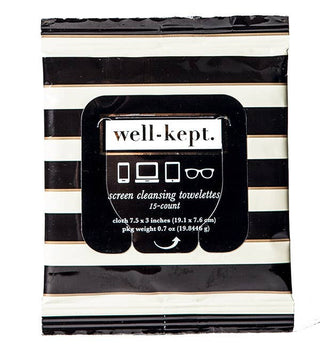 Buckhead Screen Cleansing Towelettes/ Tech Wipes-Well-Kept, Screen Wipes-Summit Lane Boutique, Women's Apparel and Gifts located in Grand Rapids, MI