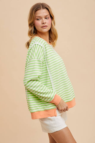 Two Scoops Pullover-Sweatshirt-In Loom-Summit Lane Boutique, Women's Apparel and Gifts located in Grand Rapids, MI