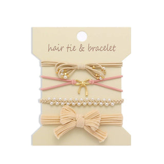 BOHO DUAL FUNCTION KNOT BRACELET HAIR TIES-Hair Accessories-JOSSLYN by wall to wall-Summit Lane Boutique, Women's Apparel and Gifts located in Grand Rapids, MI