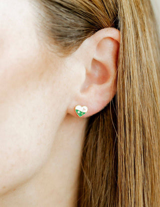 Screwback Stud Earrings - Golf Par-Tee-Earrings-LINNY CO-Summit Lane Boutique, Women's Apparel and Gifts located in Grand Rapids, MI