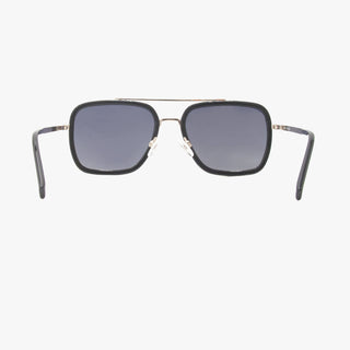 LEX MIDNIGHT Polarized Navigator Metal Sunglasses-Sunglasses-Kohv Eyewear-Summit Lane Boutique, Women's Apparel and Gifts located in Grand Rapids, MI