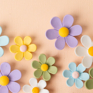 Daisy Delight Magnet Set-White-Magnets-The Darling Effect-Summit Lane Boutique, Women's Apparel and Gifts located in Grand Rapids, MI