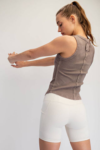The Vintage Wash Tank-Tank Top-Rae Mode-Summit Lane Boutique, Women's Apparel and Gifts located in Grand Rapids, MI