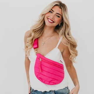 Jolie Puffer Belt Bag-Handbags-Pretty Simple-Summit Lane Boutique, Women's Apparel and Gifts located in Grand Rapids, MI