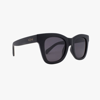 BAILEY GLOSS BLACK Polarized Oversized Square Sunglasses-Sunglasses-Kohv Eyewear-Summit Lane Boutique, Women's Apparel and Gifts located in Grand Rapids, MI