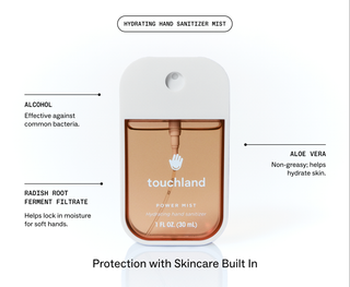Salted Caramel Power Mist Hand Sanitizer-Hand Sanitizers-Touchland-Summit Lane Boutique, Women's Apparel and Gifts located in Grand Rapids, MI