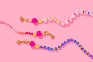 Beaded Necklace - Multi-Colored - Chloe-Necklaces-Taylor Elliott Designs-Summit Lane Boutique, Women's Apparel and Gifts located in Grand Rapids, MI