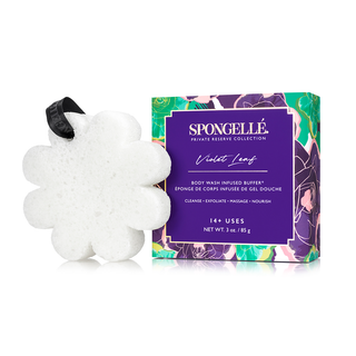 Violet Leaf Boxed Flower-Bath & Body-Spongellé-Summit Lane Boutique, Women's Apparel and Gifts located in Grand Rapids, MI