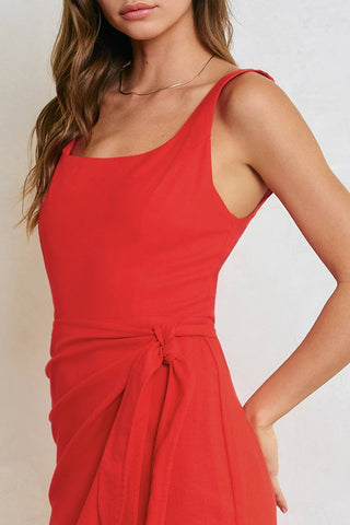 Heaven Sent Tulip Hem Midi Wrap Dress-Dresses-Dress Forum-Summit Lane Boutique, Women's Apparel and Gifts located in Grand Rapids, MI