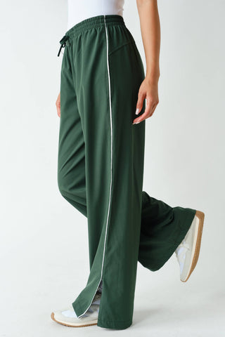 Finish Line Track Pants-Lounge Pants-Mono B-Summit Lane Boutique, Women's Apparel and Gifts located in Grand Rapids, MI