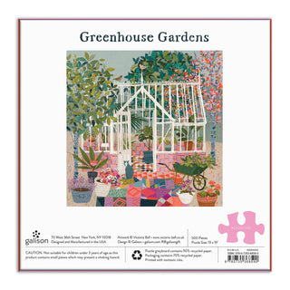 Greenhouse Gardens 500 Piece Puzzle-Puzzles-Chronicle Books-Summit Lane Boutique, Women's Apparel and Gifts located in Grand Rapids, MI