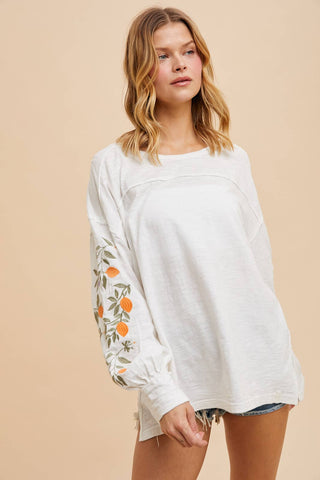 Fresh Squeezed Long Sleeve-Long Sleeves-In Loom-Summit Lane Boutique, Women's Apparel and Gifts located in Grand Rapids, MI