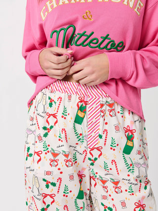 Celebration Boxer Pants-Lounge Pants-Shiraleah-Summit Lane Boutique, Women's Apparel and Gifts located in Grand Rapids, MI