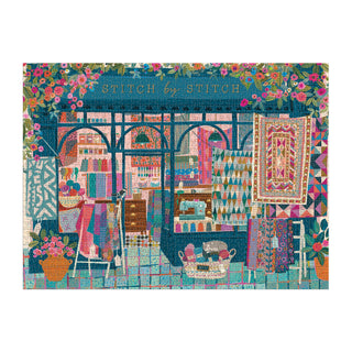 Stitch by Stitch 1000 Piece Puzzle-Chronicle Books-Summit Lane Boutique, Women's Apparel and Gifts located in Grand Rapids, MI