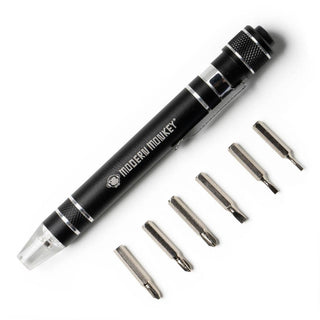 Modern Monkey® Screw’d Up 6-in-1 Mini LED Screwdriver-Tool Sets-DM Merchandising-Summit Lane Boutique, Women's Apparel and Gifts located in Grand Rapids, MI