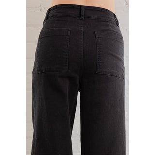 Kaylee Wide Leg Crop-Pants-Rae Mode-Summit Lane Boutique, Women's Apparel and Gifts located in Grand Rapids, MI