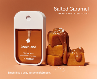Salted Caramel Power Mist Hand Sanitizer-Hand Sanitizers-Touchland-Summit Lane Boutique, Women's Apparel and Gifts located in Grand Rapids, MI