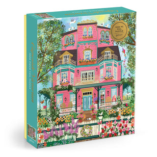 Joy Laforme Capeside Victorian 1000 Piece Foil Puzzle-Chronicle Books-Summit Lane Boutique, Women's Apparel and Gifts located in Grand Rapids, MI