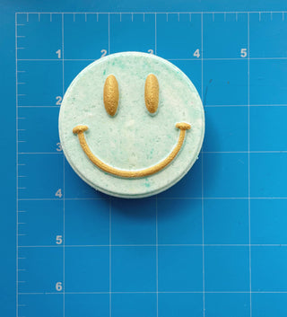 Happy Bath Bomb (Emoji, Smiley)-Bath & Body-The Sister Made-Summit Lane Boutique, Women's Apparel and Gifts located in Grand Rapids, MI