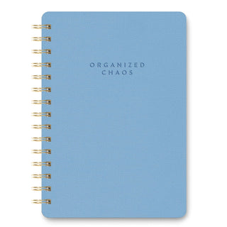 Organized Chaos (Sky Blue) Agatha Notebook