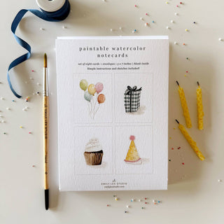 Celebrate paintable notecards-Stationary-emily lex studio-Summit Lane Boutique, Women's Apparel and Gifts located in Grand Rapids, MI