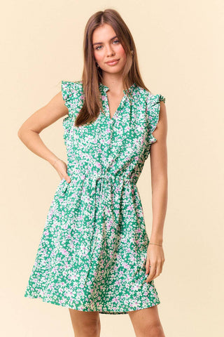Pretty as a Picnic Dress-Dresses-Doe and Rae-Summit Lane Boutique, Women's Apparel and Gifts located in Grand Rapids, MI