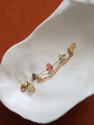 Besse 18K Gold Non-Tarnish Multi Gemstone Necklace, Bracelet-Jewelry-Flânerie by MAIQ-Summit Lane Boutique, Women's Apparel and Gifts located in Grand Rapids, MI