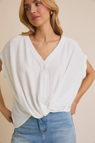 Blair Button Up-Short Sleeves-GILLI-Summit Lane Boutique, Women's Apparel and Gifts located in Grand Rapids, MI
