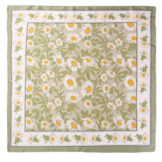 Spring Meadow Daisy Silky Feel Banada Scarf-Scarves-JOSSLYN by wall to wall-Summit Lane Boutique, Women's Apparel and Gifts located in Grand Rapids, MI