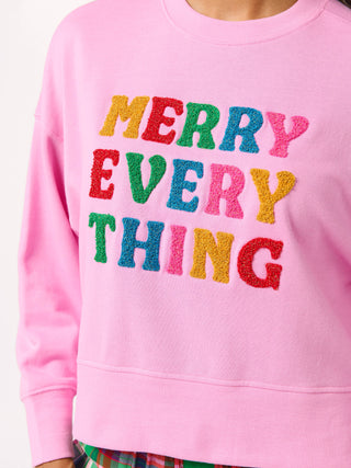 "MERRY EVERYTHING" RELAXED SWEATSHIRT-Sweatshirt-Shiraleah-Summit Lane Boutique, Women's Apparel and Gifts located in Grand Rapids, MI