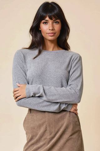 Cleo Soft Knit Long Sleeve-Long Sleeves-Doe and Rae-Summit Lane Boutique, Women's Apparel and Gifts located in Grand Rapids, MI