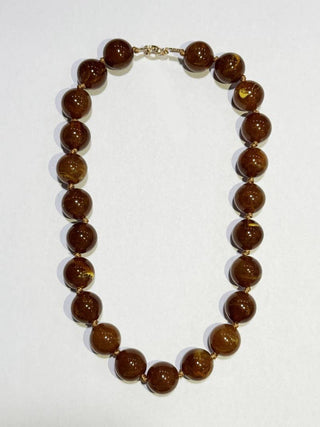 Chunky Stone Bead Necklace-Necklaces-JOSSLYN by wall to wall-Summit Lane Boutique, Women's Apparel and Gifts located in Grand Rapids, MI