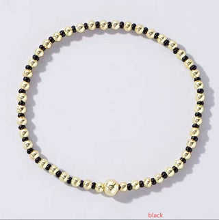 BOHO COLORFUL BALL BEADED BRACELET-Bracelets-JOSSLYN by wall to wall-Summit Lane Boutique, Women's Apparel and Gifts located in Grand Rapids, MI