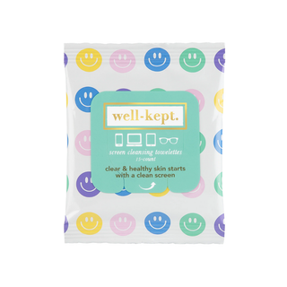 All Smiles Screen Cleansing Towelettes/ Tech Wipes-Well-Kept, Screen Wipes-Summit Lane Boutique, Women's Apparel and Gifts located in Grand Rapids, MI