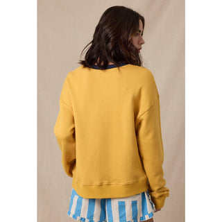 Sailing Club Button Up Pullover-pullover-Wishlist Apparel-Summit Lane Boutique, Women's Apparel and Gifts located in Grand Rapids, MI