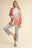 Orange Taupe Multi