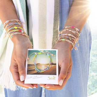 Mixed Media Bracelet - Courage/Amazonite/Gold-Scout Curated Wears-Summit Lane Boutique, Women's Apparel and Gifts located in Grand Rapids, MI