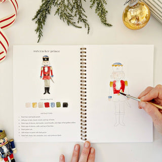 Nutcracker watercolor workbook-Stationary-emily lex studio-Summit Lane Boutique, Women's Apparel and Gifts located in Grand Rapids, MI