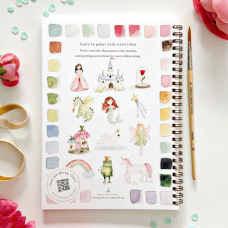 Fairytale watercolor workbook-Stationary-emily lex studio-Summit Lane Boutique, Women's Apparel and Gifts located in Grand Rapids, MI