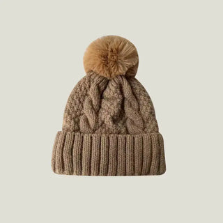 Pom Pom Beanie Hat-Hats-JOSSLYN by Wall to Wall-Summit Lane Boutique, Women's Apparel and Gifts located in Grand Rapids, MI