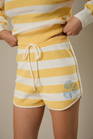 Sun Daze Embroidered Shorts-Shorts-Sunday Edition-Summit Lane Boutique, Women's Apparel and Gifts located in Grand Rapids, MI