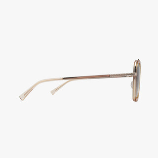 LEX CHAMPAGNE Polarized Navigator Metal Sunglasses-Sunglasses-Kohv Eyewear-Summit Lane Boutique, Women's Apparel and Gifts located in Grand Rapids, MI