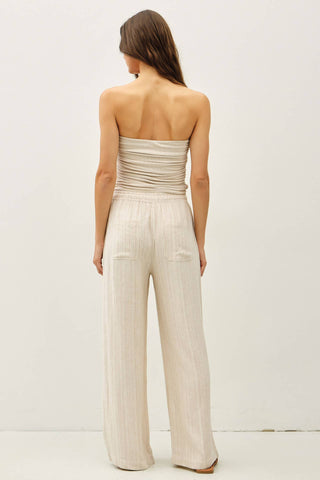 Harrison Linen Pants-Pants-Be Cool-Summit Lane Boutique, Women's Apparel and Gifts located in Grand Rapids, MI