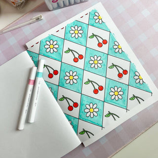 Dual Tip Art Markers Set by Callie Danielle-Stationary Supplies-Callie Danielle-Summit Lane Boutique, Women's Apparel and Gifts located in Grand Rapids, MI