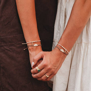 "Forever Friends" Neutral Sun Friendship Hair Tie Bracelets-Bracelets-K'lani hair tie bracelets-Summit Lane Boutique, Women's Apparel and Gifts located in Grand Rapids, MI