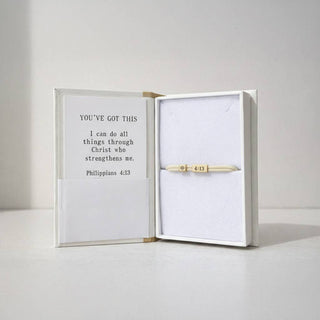 Sentiment Cord Bracelet-Philippians 4:13, You've Got This-Bracelets-Lenny & Eva-Summit Lane Boutique, Women's Apparel and Gifts located in Grand Rapids, MI