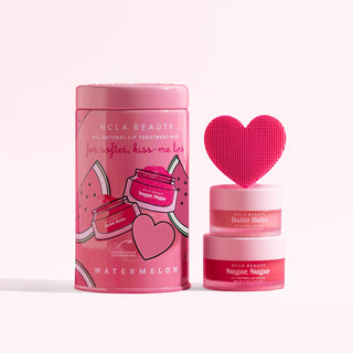 Watermelon Lip Care Set + Lip Scrubber-Bath & Body-NCLA Beauty-Summit Lane Boutique, Women's Apparel and Gifts located in Grand Rapids, MI