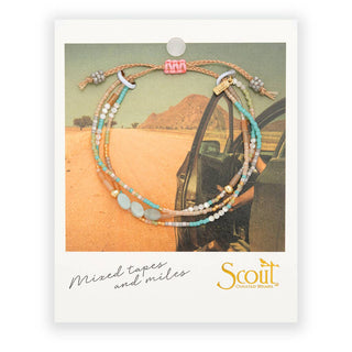 Mixed Media Bracelet - Courage/Amazonite/Gold-Scout Curated Wears-Summit Lane Boutique, Women's Apparel and Gifts located in Grand Rapids, MI