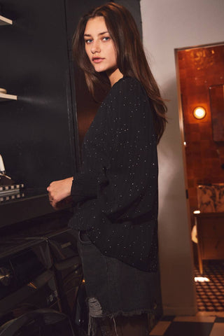 Macy Sheer Chiffon Blouse-Blouse-Oddi-Summit Lane Boutique, Women's Apparel and Gifts located in Grand Rapids, MI