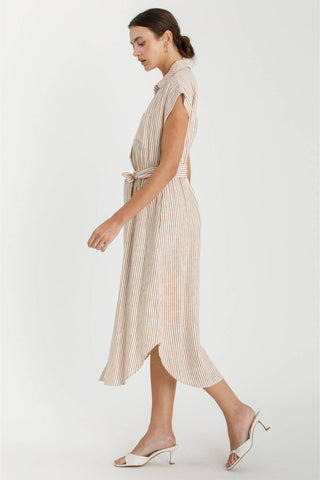 Marina Side Tie Dress-Dresses-Be Cool-Summit Lane Boutique, Women's Apparel and Gifts located in Grand Rapids, MI
